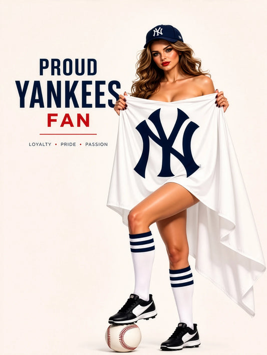 custom baseball pinup portrait vintage sports digital artwork