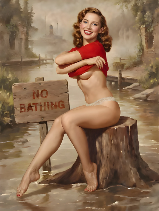 Pinup Charm Portrait – Pinup Art Studio