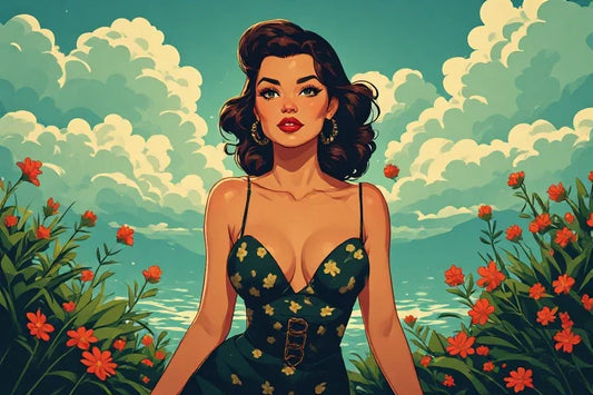 1950 Pin Up: The Golden Decade of Vintage Glamour