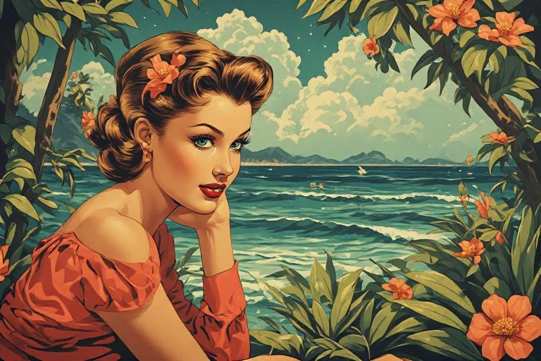 1950s Pin Up Art: Polarization BRDF Metrics