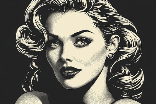 1950s Pin Up Art: Zinc Opacity & Print Physics