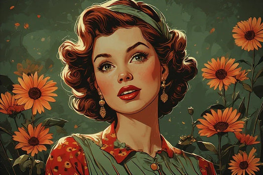 1950s Pin Up Models: Recreating the Golden Era of Fashion Illustration