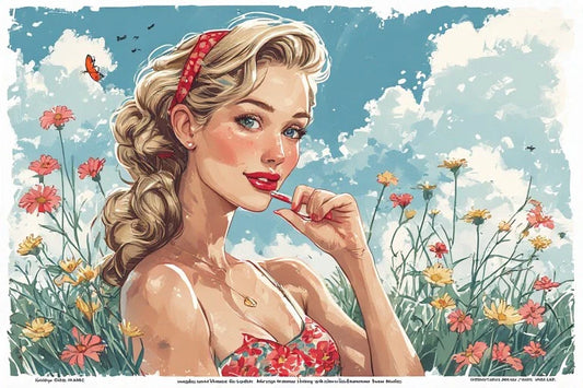 50s Pin Up Girl: The Evolution of the Classic Calendar Icon