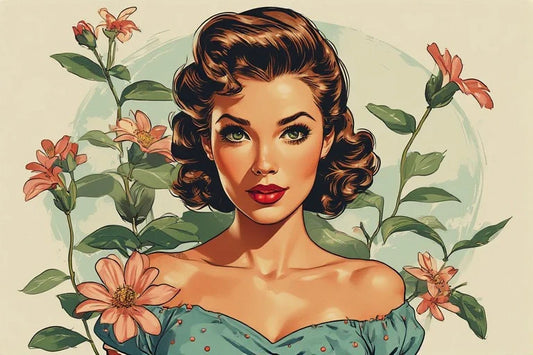50s Pin Up Girl: The Secret to Achieving the Authentic Painted Look