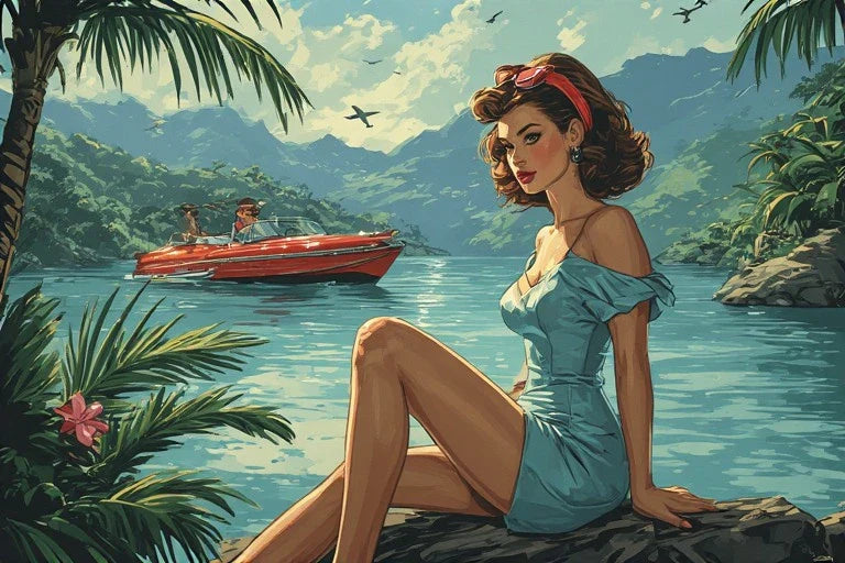 50s Pin Up: Reimagining the Icons of the Golden Age