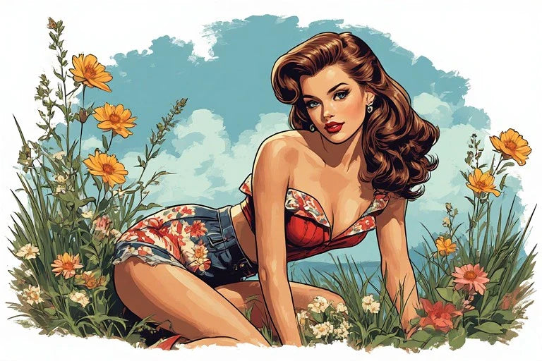 50s Pin up Art: Why the Mid-Century Aesthetic Still Rules