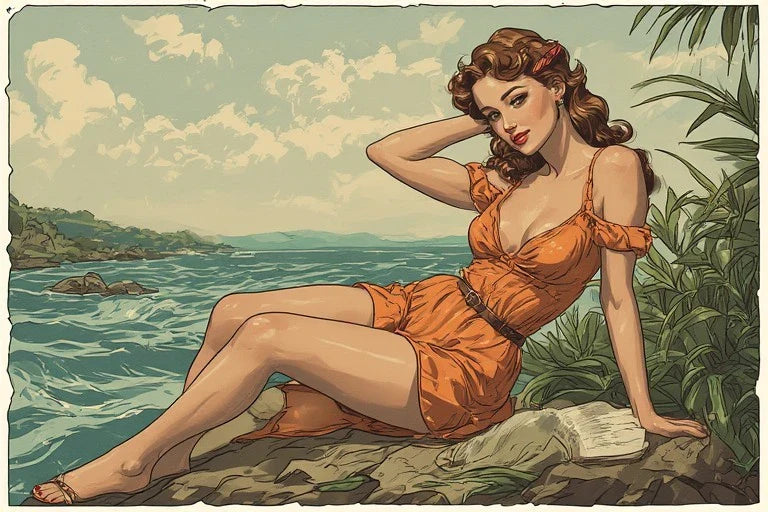 Antique Pin Ups: Recreating the Masterpieces of Old