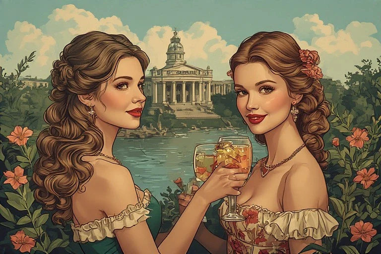 Babes of Bourbon: Vintage Glamour & Spirit