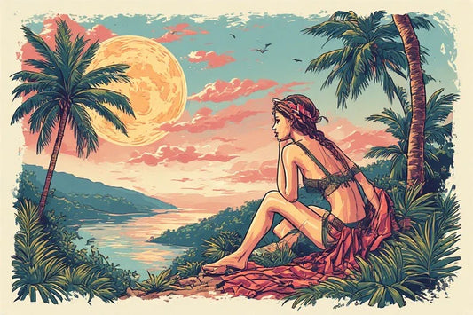 Beyond the Retro Pinup Image Filter: Real Painted Art
