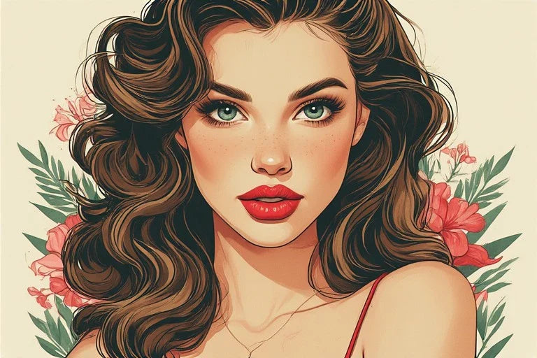 Bombshell Pin Up: Capturing the High-Drama Glamour of the 1950s