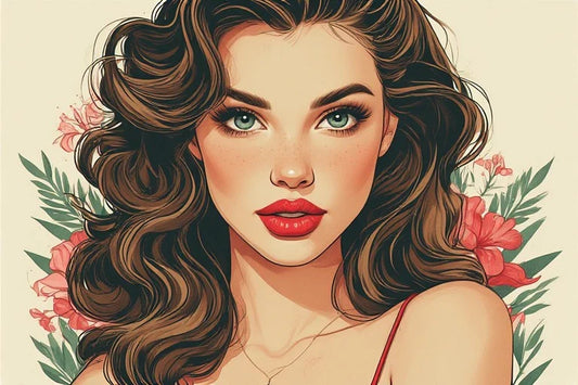 Bombshell Pin Up: Capturing the High-Drama Glamour of the 1950s