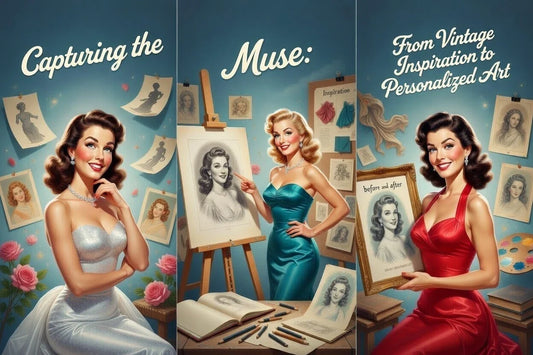 Capturing the Muse: From Vintage Inspiration to Personalized Art