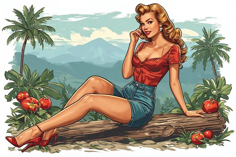 Classic 50s Pin Up Art: Relive the Golden Era