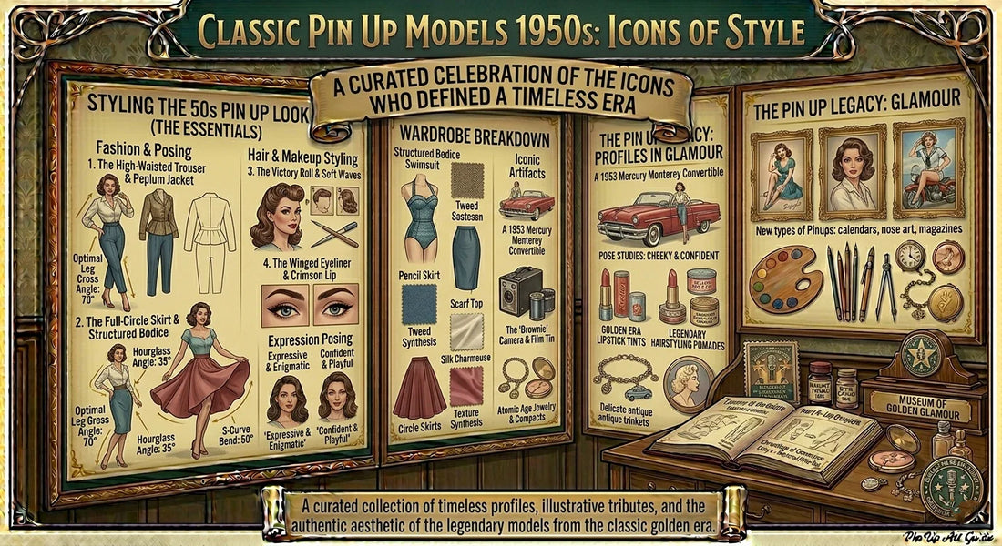 Classic Pin Up Models 1950s: Icons of Style