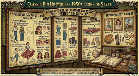 Classic Pin Up Models 1950s: Icons of Style
