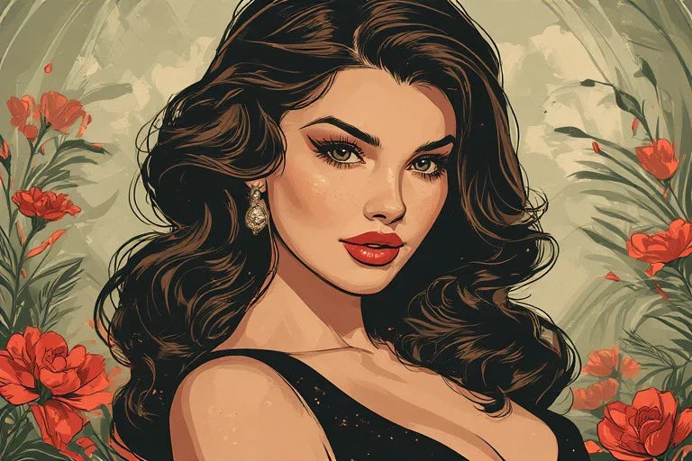 Classic Pin Up Models 1950s and Timeless Style