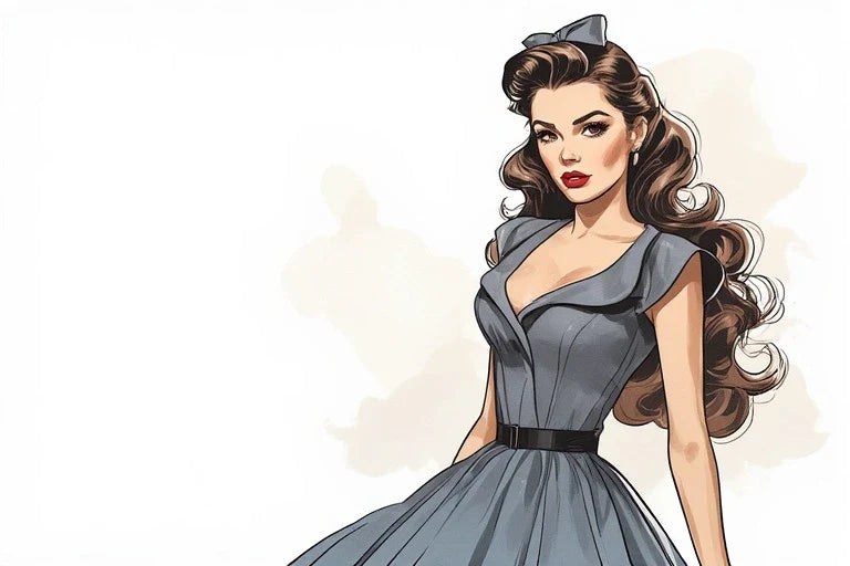 Contemporary Pin Up Art: Modern Glamour Meets 1950s
