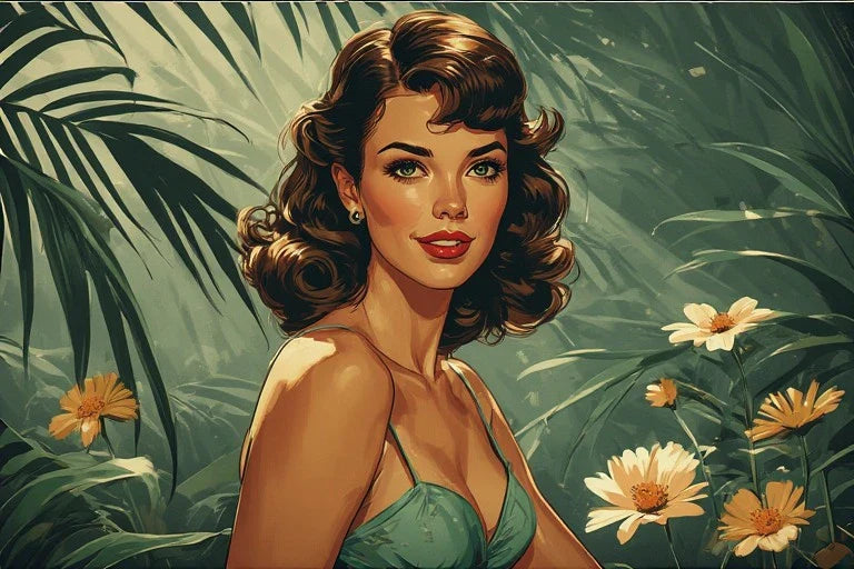 Custom Retro Pinup Portrait: Reclaim Vintage Glamour