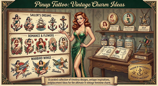 Female Pin Up Tattoo: Vintage Charm Ideas