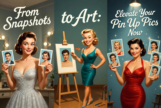 From Snapshots to Art: Elevate Your Pin Up Pics Now