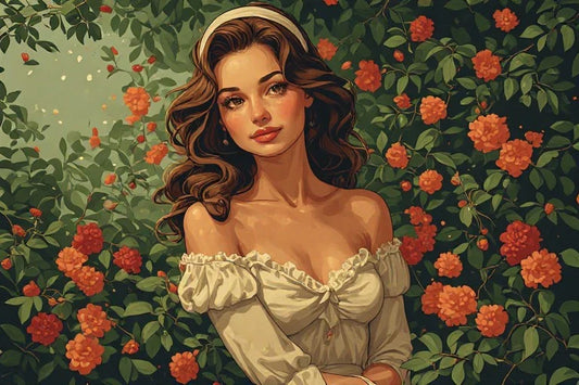 Hanukkah Gifts: A Custom Pin-Up Portrait for Her