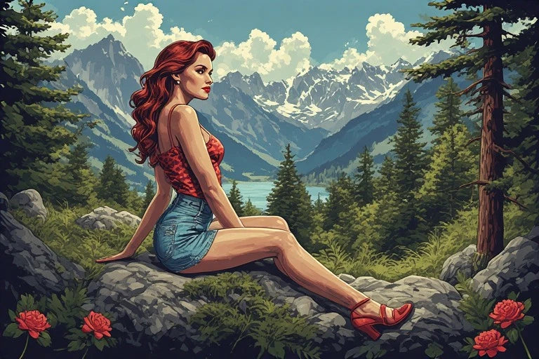 Images of Pin up Models: Turning Photos Into Art