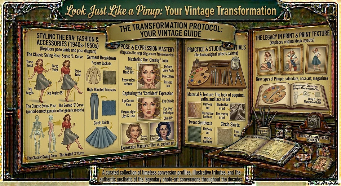 Look Just Like a Pinup: Your Vintage Transformation