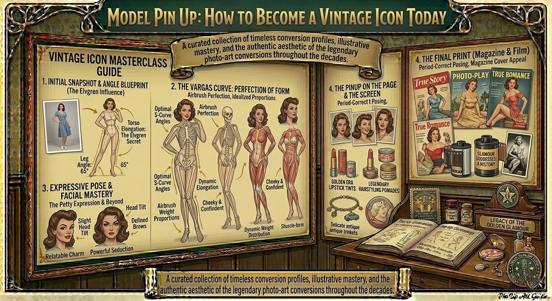 Model Pin Up: How to Become a Vintage Icon Today