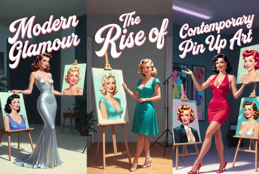 Modern Glamour: The Rise of Contemporary Pin Up Art