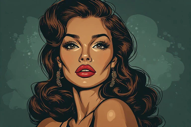 Modern Pinup Art: Redefining 1950s Glamour for Today's Woman