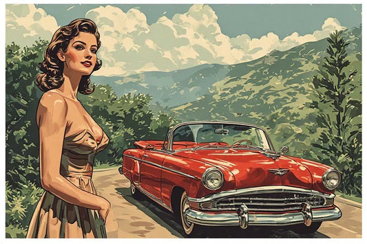 Personalized Pin Up Art for Timeless Retro Style
