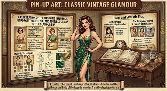 Pin-Up Art: Classic Vintage Glamour