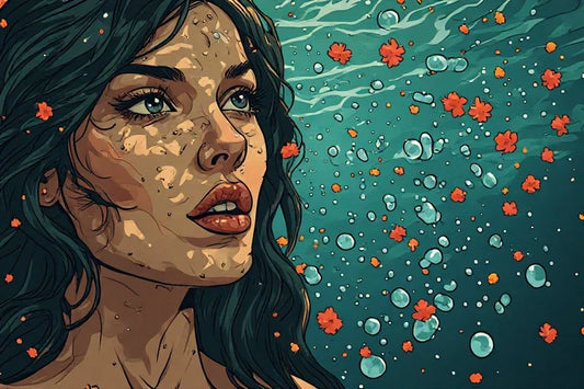 Pin Up Girl Art: Subsurface Photon Transport Dynamics