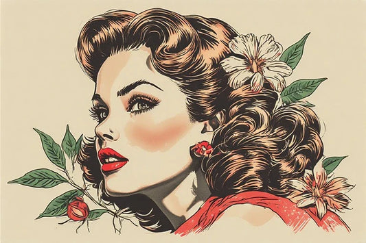 Pin Up Look: Pomade Viscoelastic Mechanics