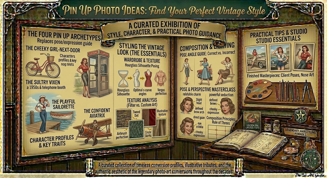 Pin Up Photo Ideas: Find Your Perfect Vintage Style
