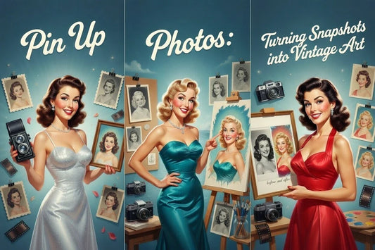 Pin Up Photos: Turning Snapshots into Vintage Art