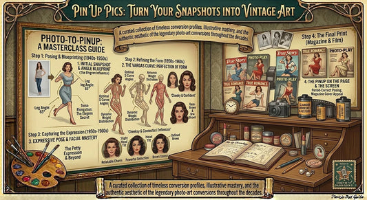 Pin Up Pics: Turn Your Snapshots into Vintage Art