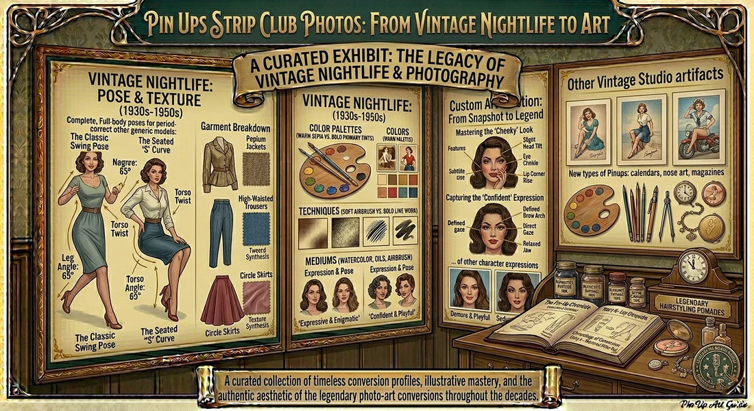 Pin Ups Strip Club Photos: From Vintage Nightlife to Art