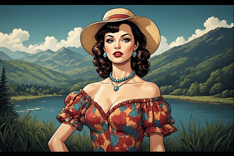 Pin up Art 1940s: Reimagining the Icons of the Greatest Generation