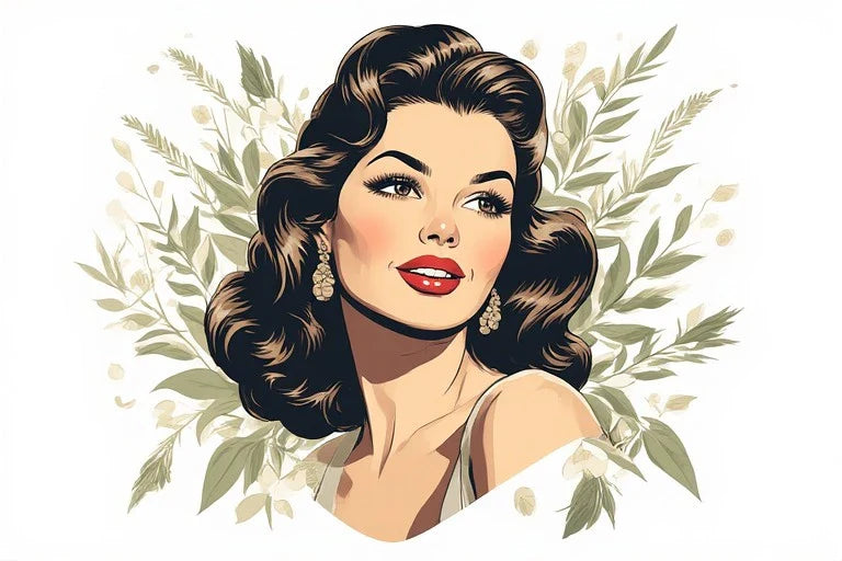 Pin up Art 50s: Recreating the Golden Era Glow