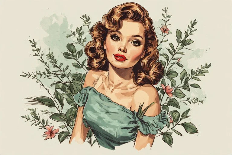 Pin up Art Drawings: The Secret to Vintage Elegance