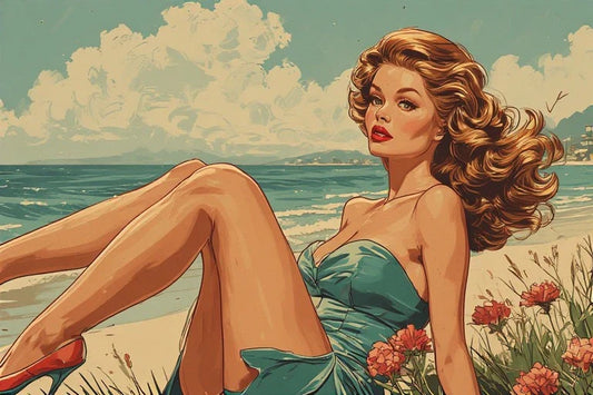 Pin up Art: Transforming Photos into Hand-Painted Icons