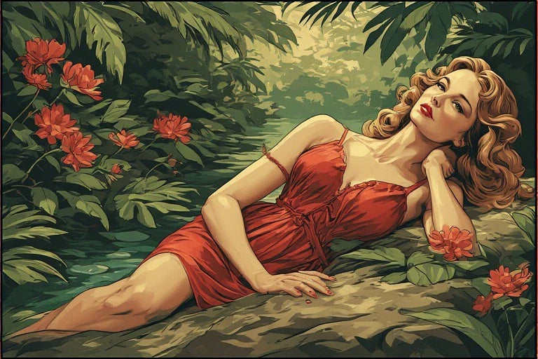 Pin up Girl Art: The Magic of Mid-Century Illustration