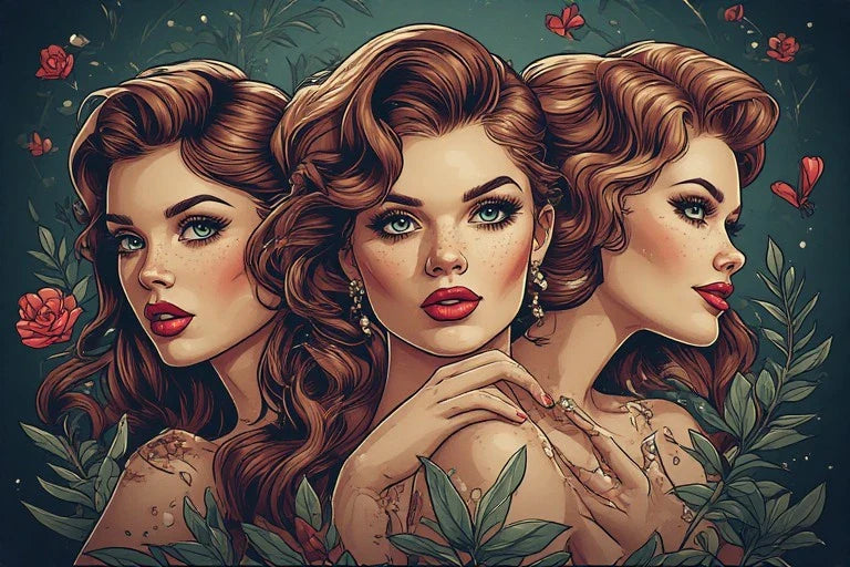Pin up Girls: Celebrating the Icons of Confidence