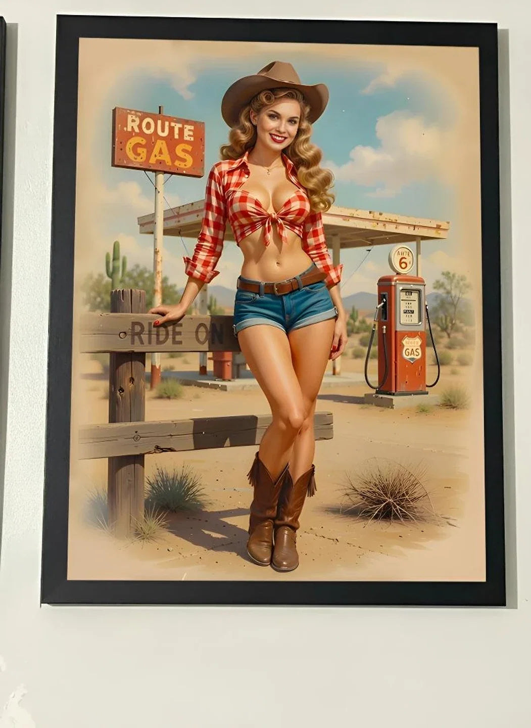Timeless 1950s Pin-Up Girl Drawings & Custom Portraits