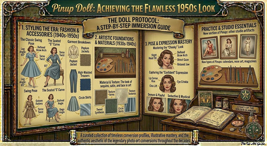 Pinup Doll: Achieving the Flawless 1950s Look