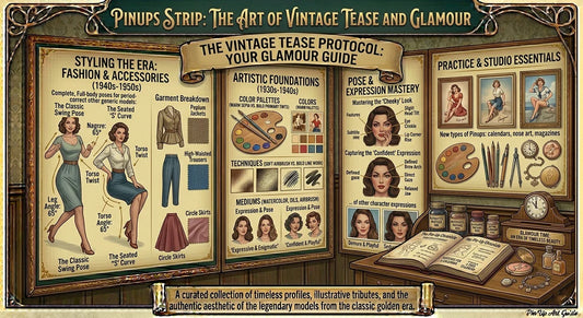 Pinups Strip: The Art of Vintage Tease and Glamour