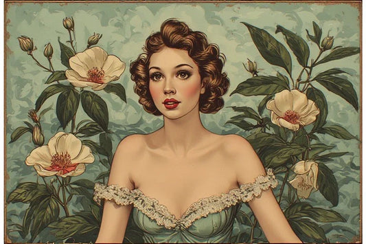 Retro Pin Up Drawings: Classical Sketch History