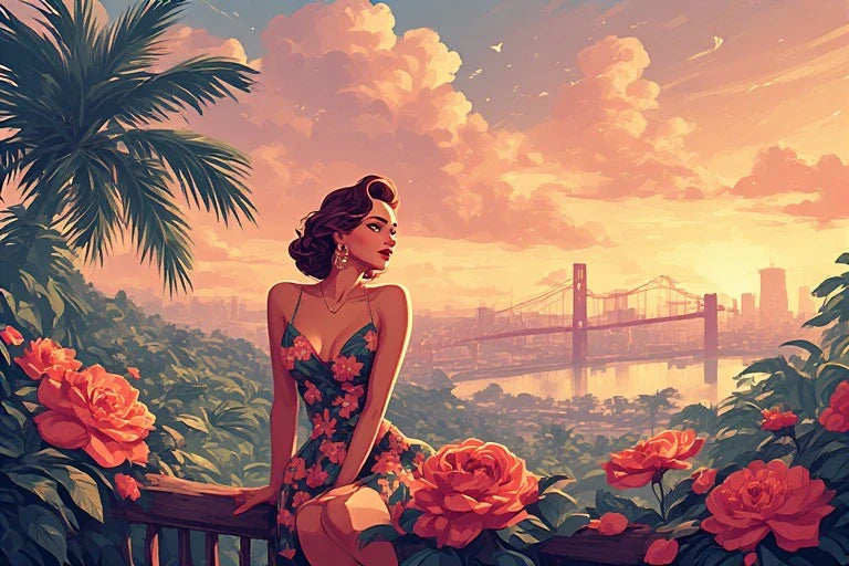 Retro Pin Up Wallpaper: Carry the Glamour Everywhere