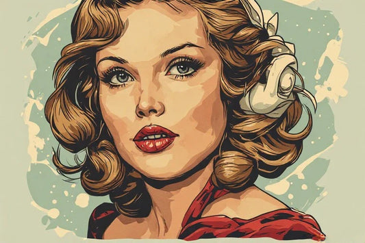 Retro Pin Up Wallpaper: Style Your Space Vintage